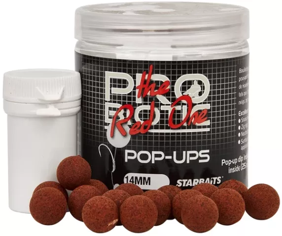 Starbaits Pop Up Boilies Probiotic Red One 60g 20mm